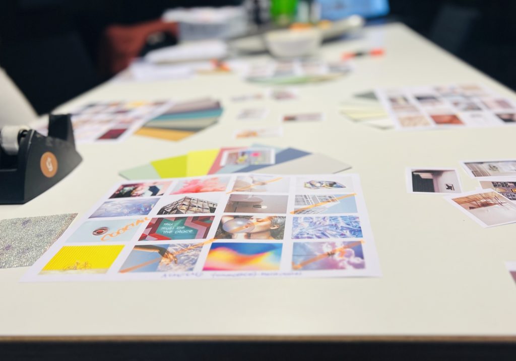 Kreativität und Freie Gedanken ist oft ein sehr wichtiger Faktor in Workshops, wenn um die die Entwicklung von Ideen geht. 