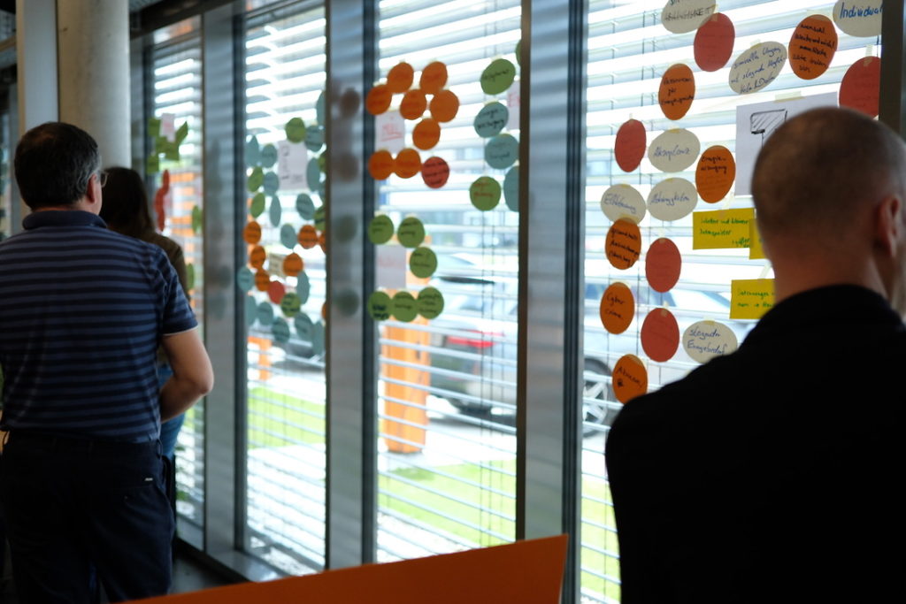 Workshop Wände zur Visualisierung von Ideen: Immer noch ungeschlagen.